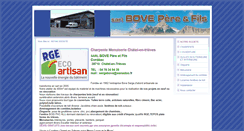 Desktop Screenshot of bove-charpente.com